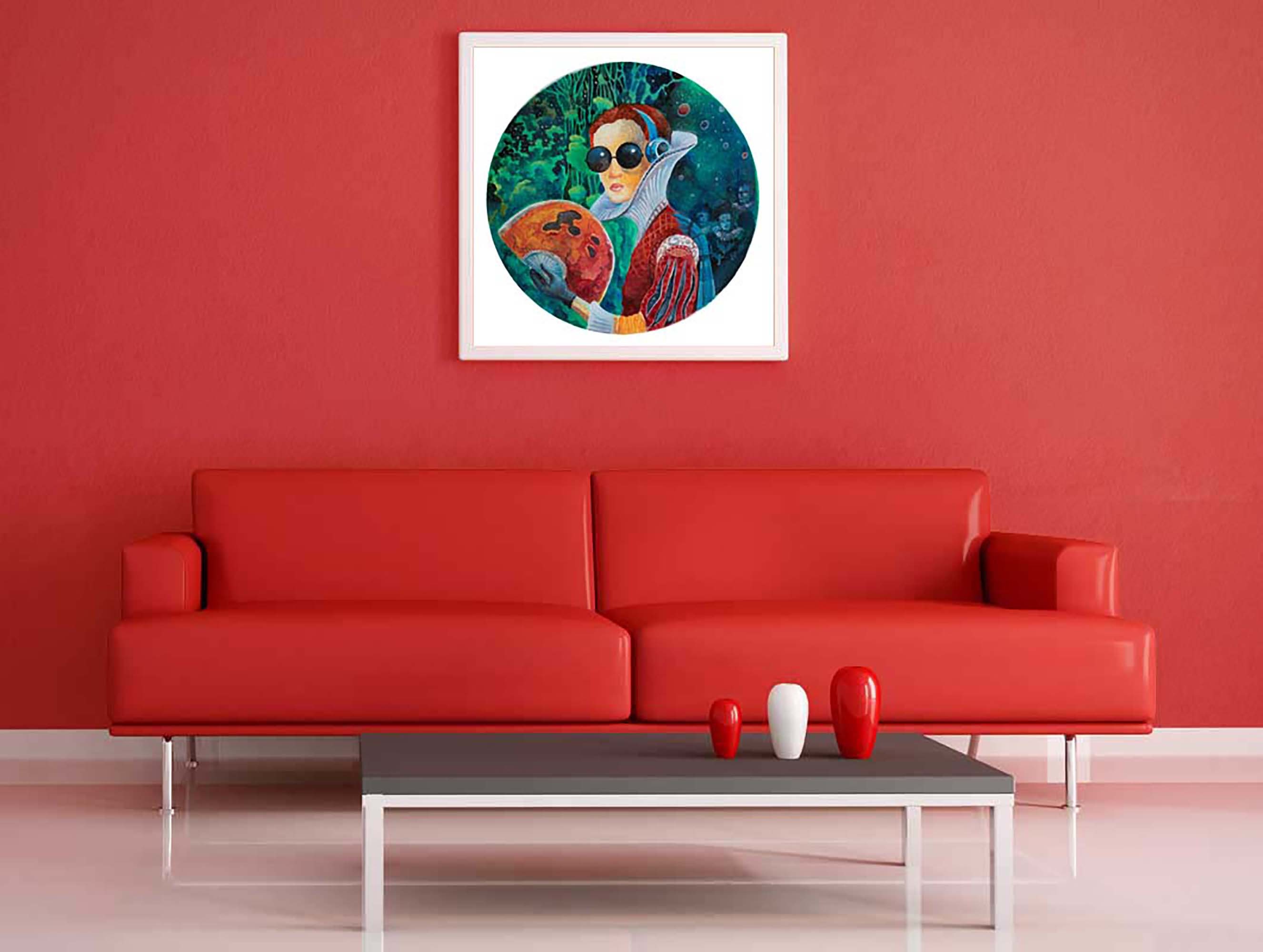 Name of Artwork Ms. Synthesis, a Symbol of Success and Self Confidens