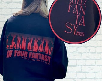 Ateez Tour Shirt | In Your Fantasy Tour Hoodie