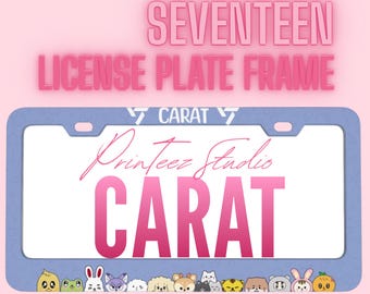 Miniteen License Plate Frames