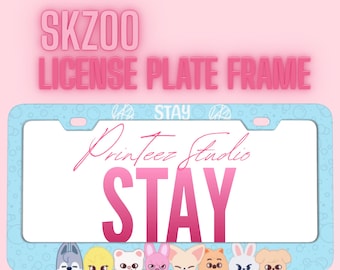 SKZOO License Plate Frames