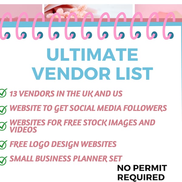 Wholesale Vendor List Etsy