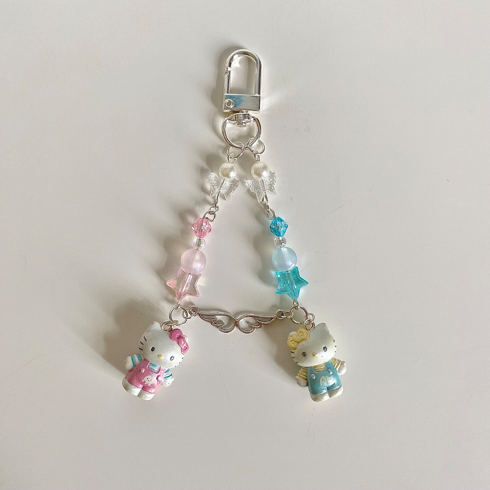 Hello Kitty Gotochi Charms Handmade Keychains - Etsy