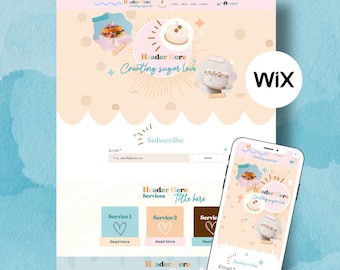 Modello di sito web Wix per business coach, influencer e piccole imprese | Progettazione di siti Web podcast | Modelli di web design Wix | Sito web del capo delle ragazze