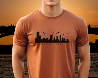 Austin Bat Colony Bella Canvas Tee, Tourist Souvenir Shirt