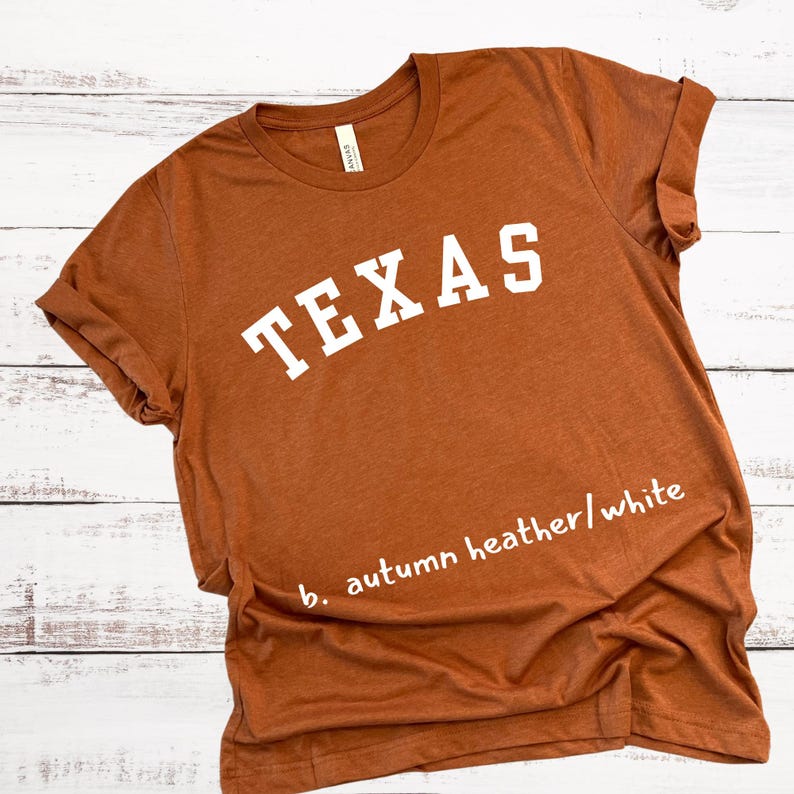 Texas Gameday Shirt, Unisex Bella Canvas Tee, Football Fan Gift image 2