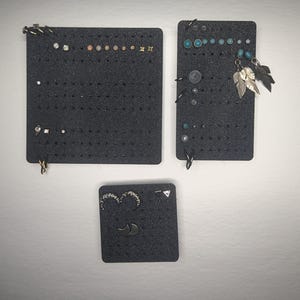 Flexible Earrings Holder - Earring Storage Card - Travel Earrings Storage