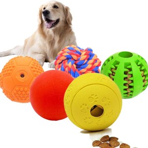 Pet Supplies interactive Dog toys Crate Training for Puppies Puzzle  Dispenser with Rope Reduce Stress Anxiety Dog Food Dispenser toys Pet  Accessories 
