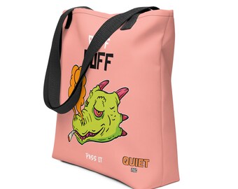 Puff Puff Pass It Dragon Tote Bag