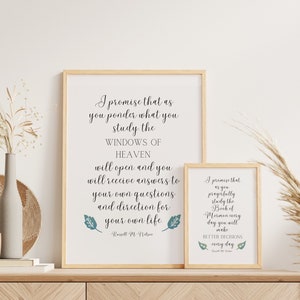 President Nelson Quote – General Conference LDS Printable Decor