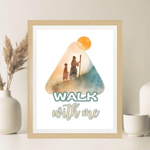 Walk With Me LDS Youth Theme 2026 Poster Bundle | Printable Jesus Christ Wall Art, Handouts & Phone Wallpaper | Digital Download image 12
