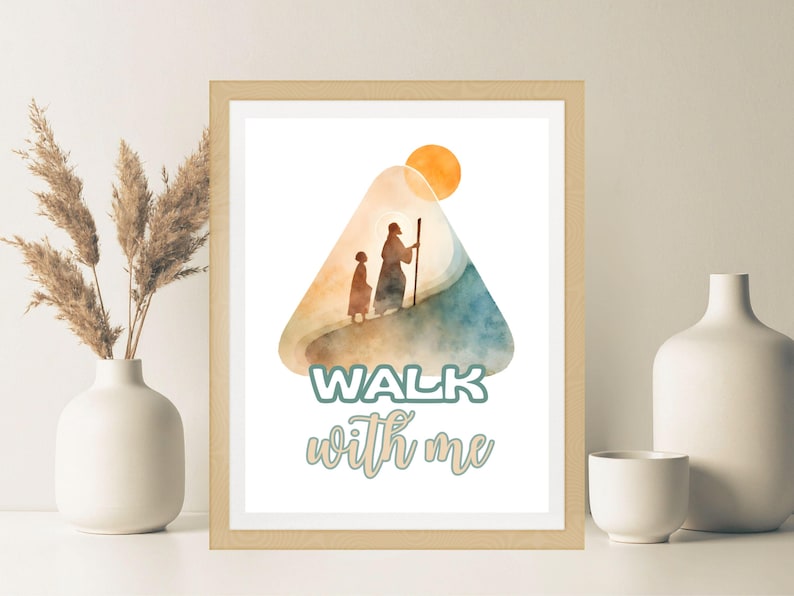 Walk With Me LDS Youth Theme 2026 Poster Bundle | Printable Jesus Christ Wall Art, Handouts & Phone Wallpaper | Digital Download image 12