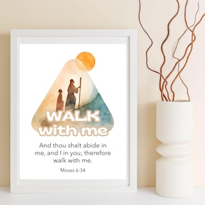 Walk With Me LDS Youth Theme 2026 Poster Bundle | Printable Jesus Christ Wall Art, Handouts & Phone Wallpaper | Digital Download image 13
