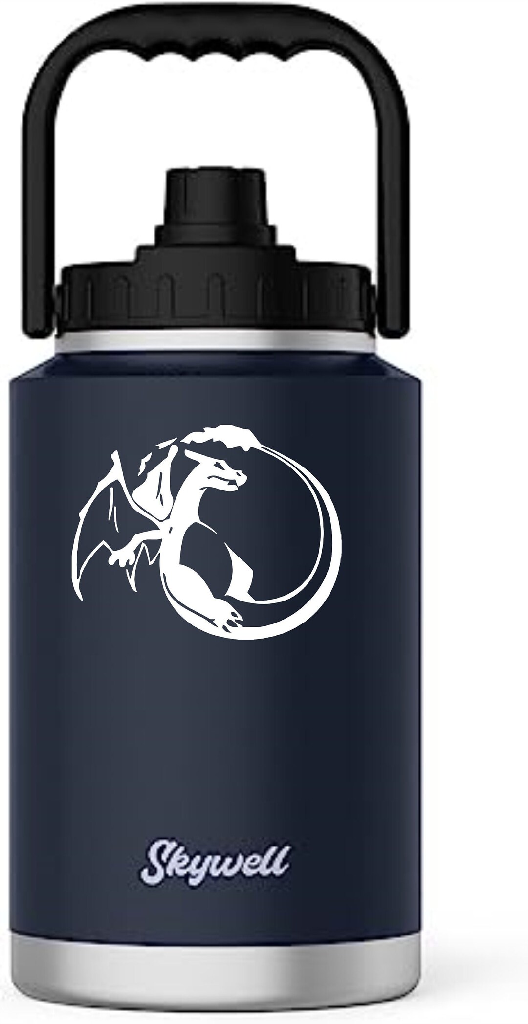 Charizard Silhouette Pokemon Decal Sticker Different Colors Etsy