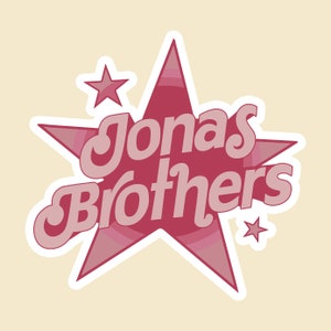 Jonas Brothers THE ALBUM Stickers 