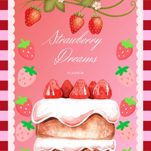 Strawberry Dreams Digital Planner