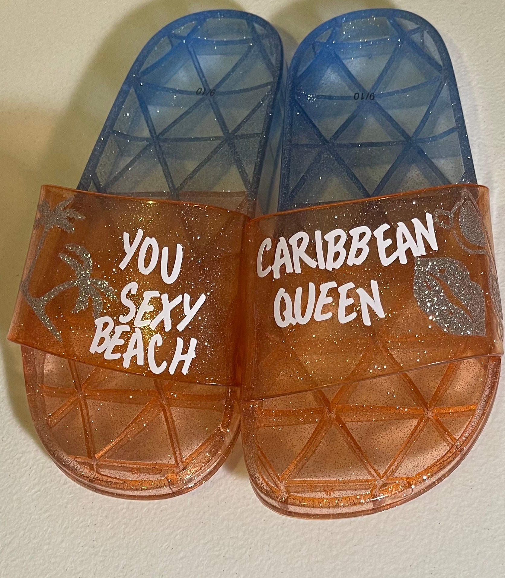 Louis Vuitton Jelly Sea Star Thong Sandals - Size 6 / 36