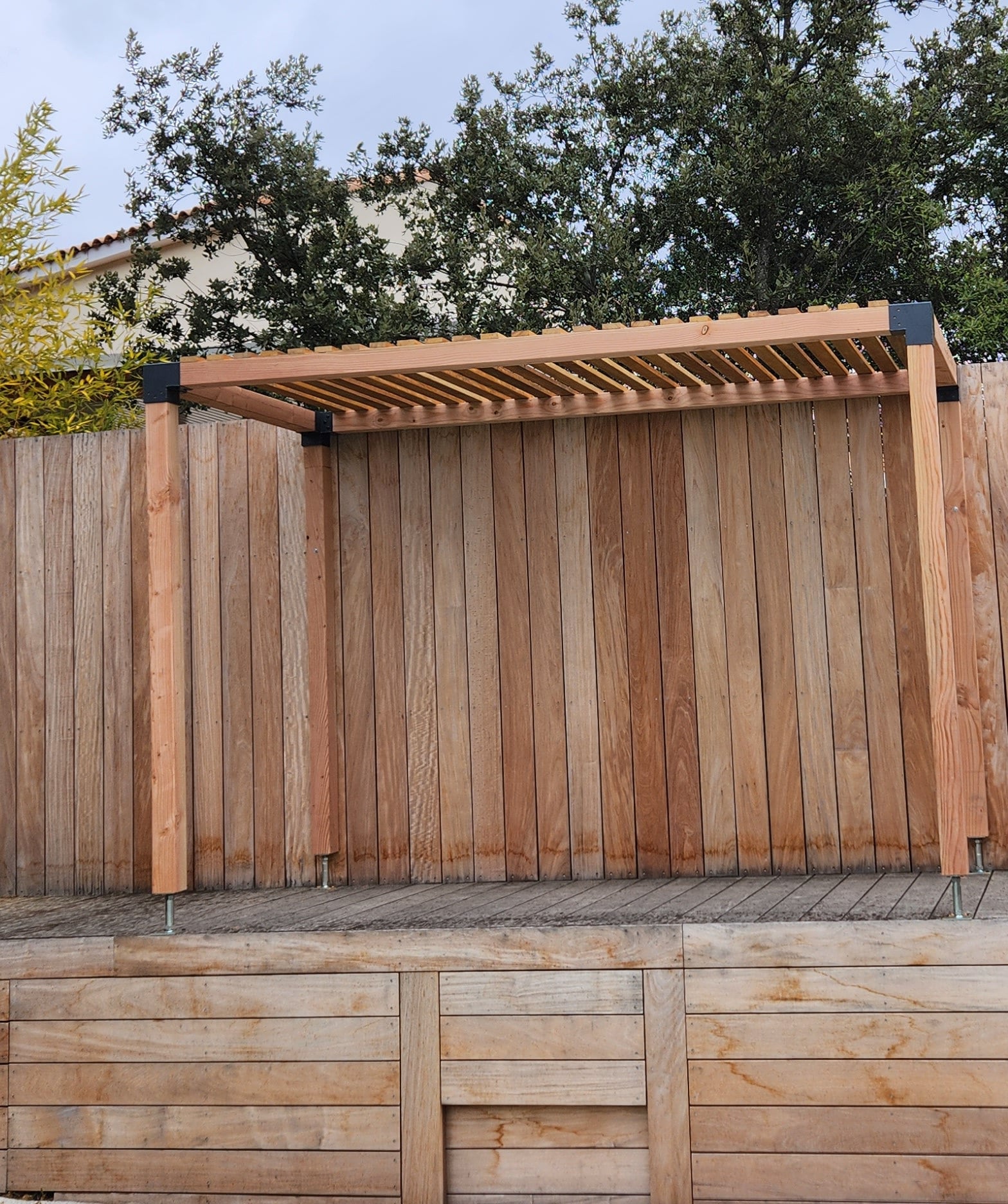 pérgola exótica