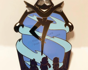 Roaring Knight Hard Enamel Pin