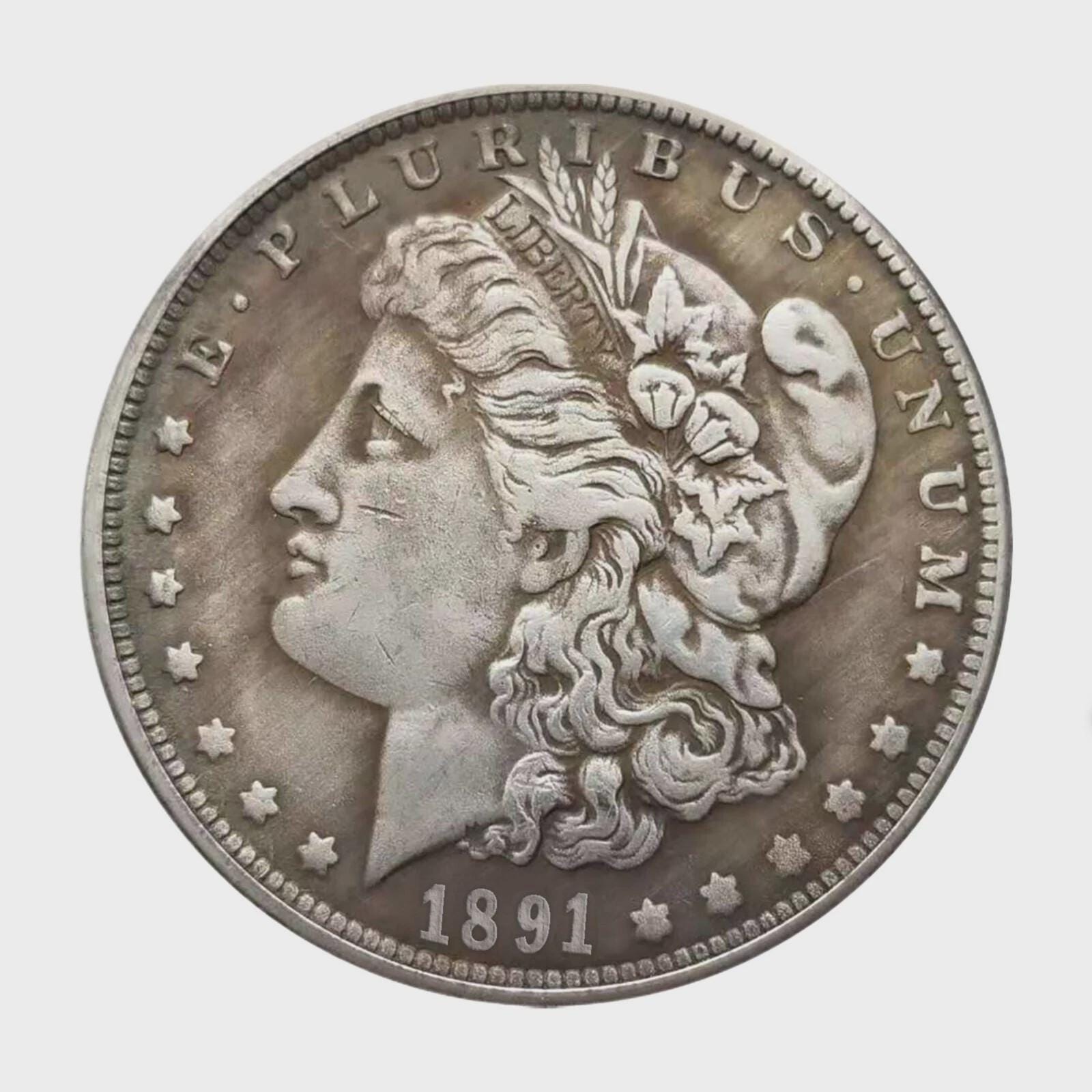 Coin lot of 50 pieces 1891 Morgan Dollar Coins  COLLECTORS CHOICE - All the same year hard to find Coins USA -