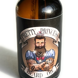 Pretty Princess Beard Oil: Lavender, Clary Sage, Bergamot Scent