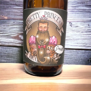 Pretty Princess Beard Oil, Growth - Beard Growth Oil - Veteran Owned - Gift for Men - Beard Oil for Husband - Natural Ingredients