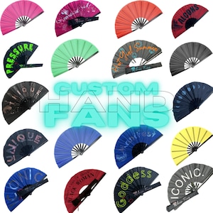 Custom Hand Fans | Fixed Fans | Hand Fans | Hand Fans Folding | Hand Fans for Rave | Hand Fans Template | Hand Fans Bulk
