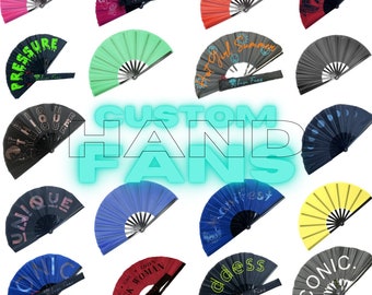 Custom Hand Fans | Fixed Fans | Hand Fans | Hand Fans Folding | Hand Fans for Rave | Hand Fans Template | Hand Fans Bulk
