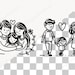 Family Bundle Svg, Family Svg, Mom Dad Baby Svg, Parents and Kids ...