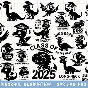 100 Dinosaur Graduation Svg, Klasa 2025 Dinozaur, Klasa Dino 2025, Kinder Graduation Svg, Jurassic Graduate, Graduation 2025 Svg