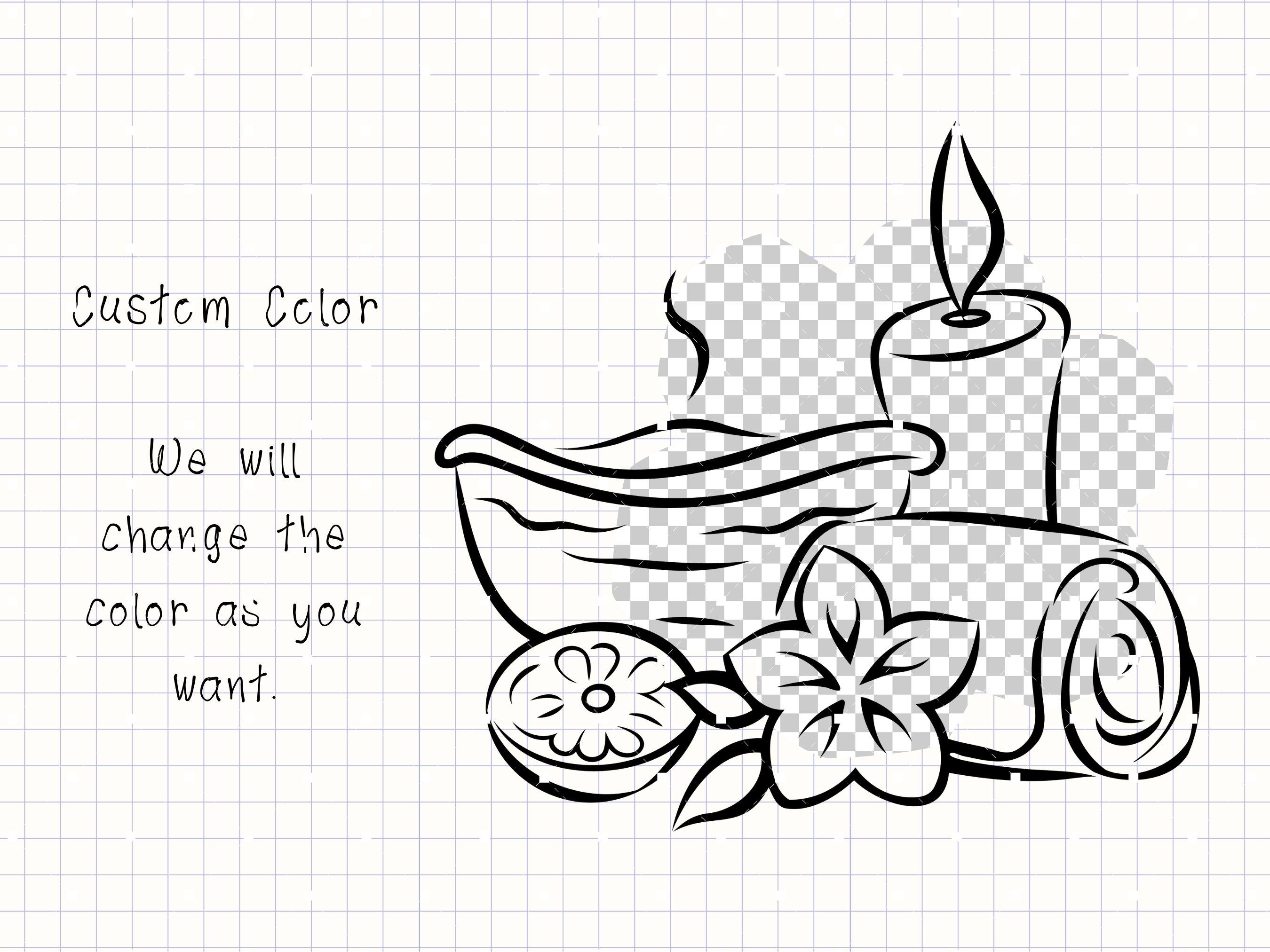 Spa Svg Bundle, Self Care Svg, Wellness Clipart Svg, Hand-drawn Spa Art ...