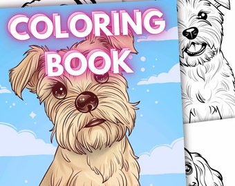 Dog Coloring Book (ft. 20 Dog Breeds)