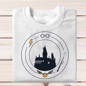 Wizard-Inspired Digital Art: Magic School PNG JPG PDF (Digital Download)