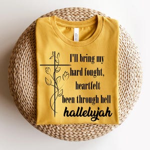 Hard Fought Hallelujah SVG, Christian SVG, Bible Verse PNG, Religious Cut File, Faith Based Cricut Design, Inspirational svg, Worship Svg