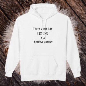Fishing Humor Hoodie, Funny Fishing Sweatshirt, Gift for Anglers, Fishing Apparel, Casual Fishing Outfit, For Fishing lovers