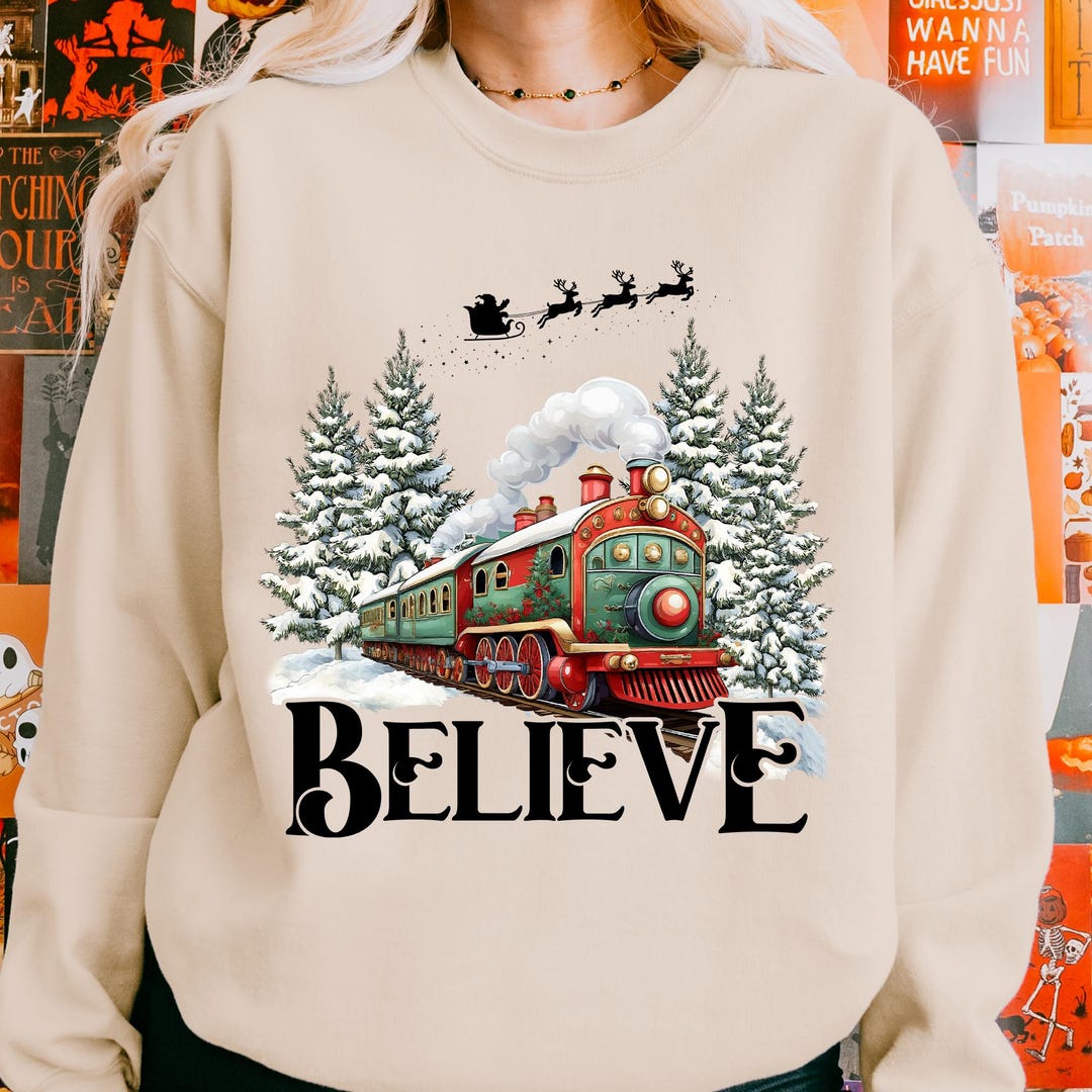 Believe North Pole Train Png, Christmas Train to North Pole Png ...