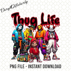 Personaje de película de terror Thug Life (Personaje en formato PNG), Terror (Películas de Halloween en formato PNG), Thug Life (Películas de Halloween en formato PNG, Temporada espeluznante, Amigos del terror en formato PNG)