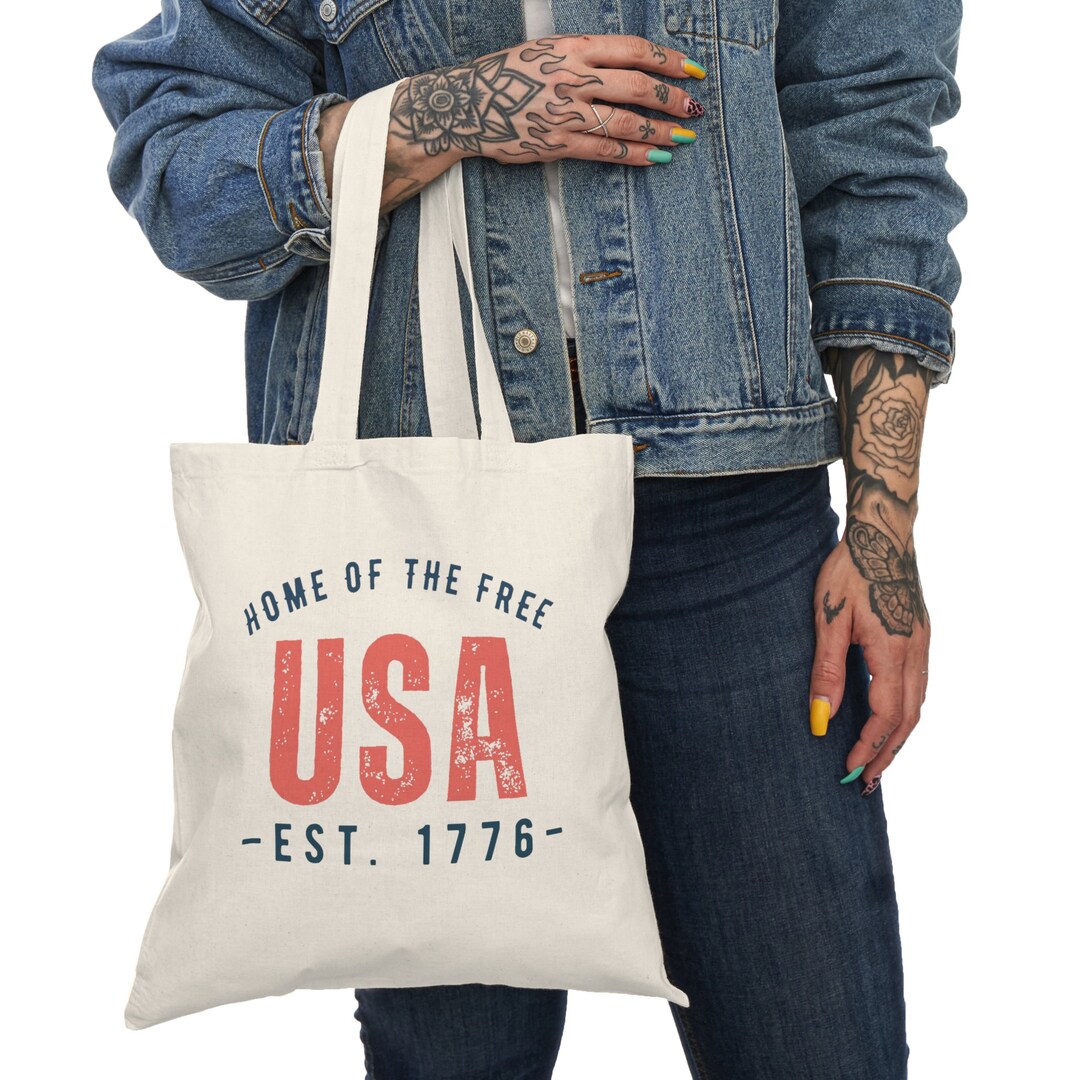 Tote Bag 4th of July Tote Bag USA Tote Bag Etsy
