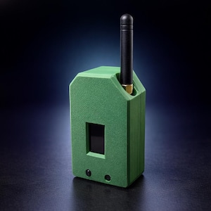 Carcasa compacta Meshtastic Heltec V4 / Carcasa de ABS impresa en 3D / Caja para batería LoRa GPS OLED 18650