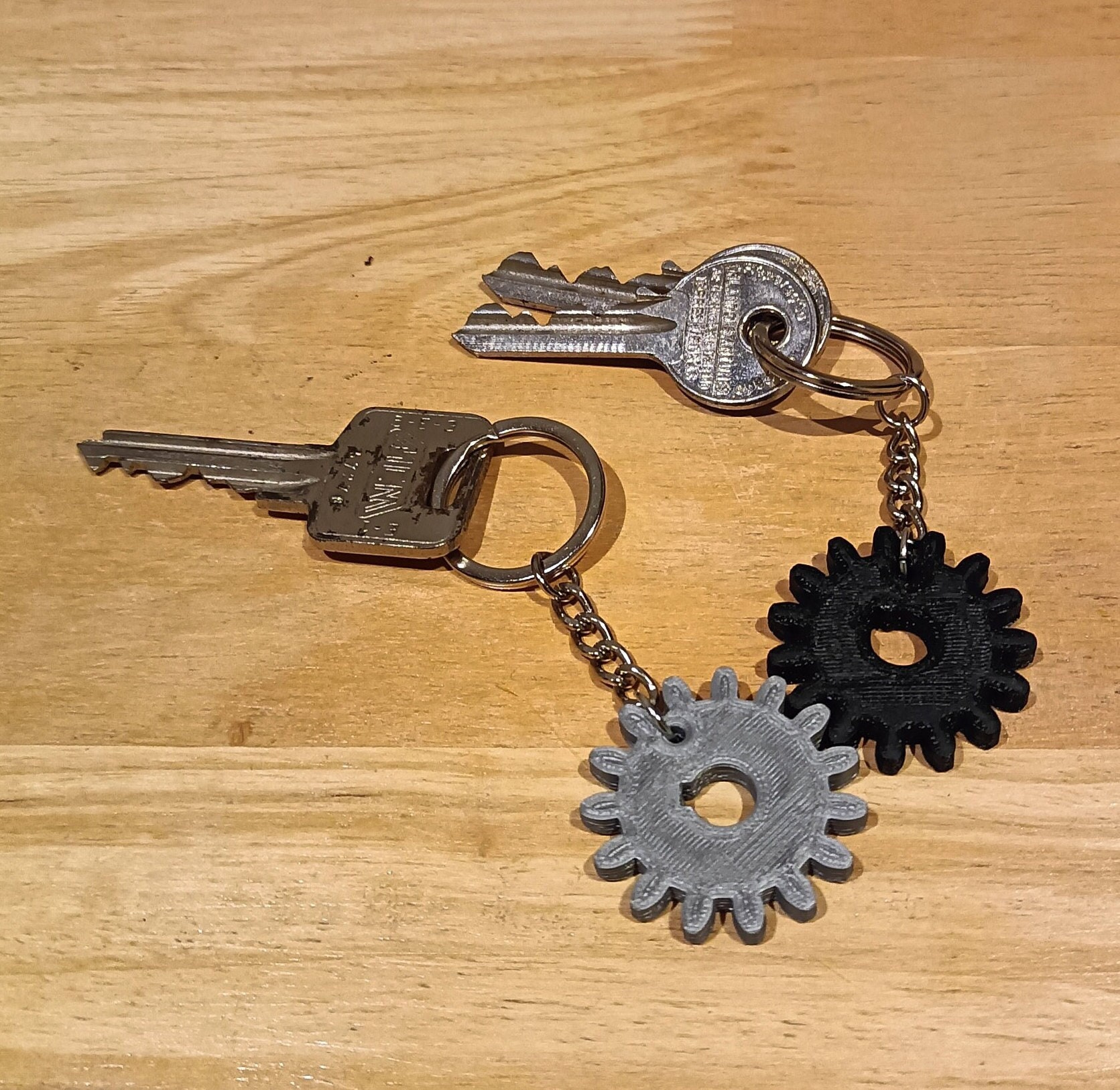 Gear keyring best sale