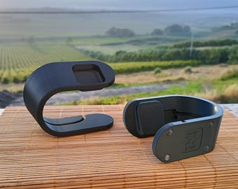 Soporte de carga para OnePlus Watch 2 impreso en 3D en ABS. Regalo de aniversario o cumpleaños.