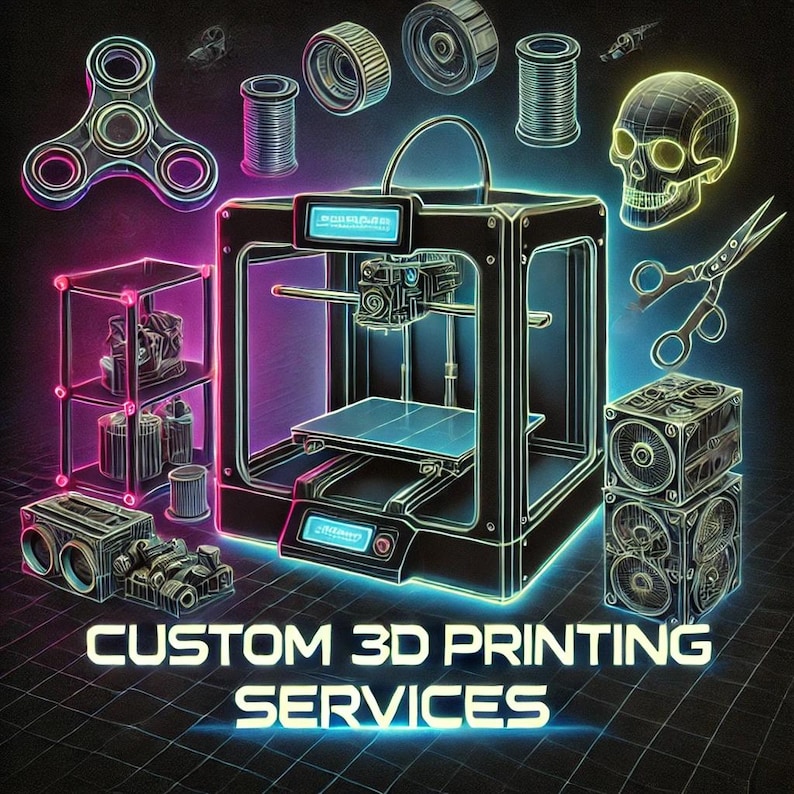 Custom 3D Printing Service – Personalized 3D Prints Made to Order