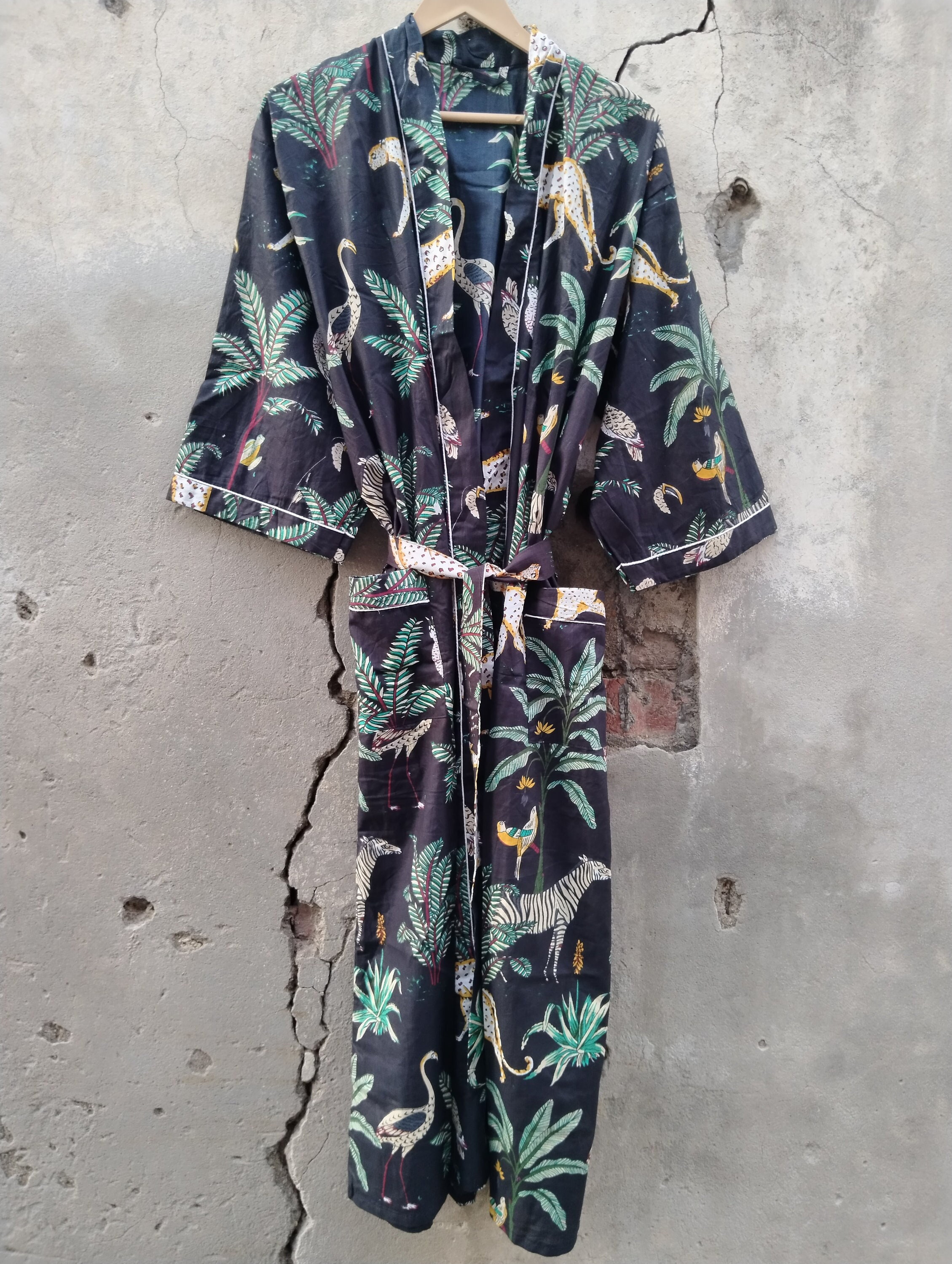 chinese dress ladies Tropical Cotton Robe main image 0