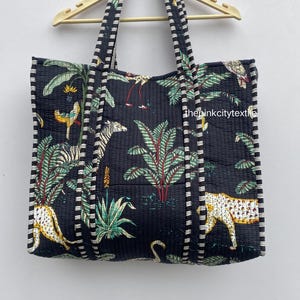 Bolso de mano indio hecho a mano, bolso de compras acolchado, bolso de mercado, bolsos con asa, bolsos y carteras, bolso de mano, bolso liviano, bolso de viaje