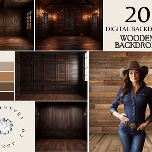 Rustic backdrops, wooden room overlays, wooden textures, maternity backdrops