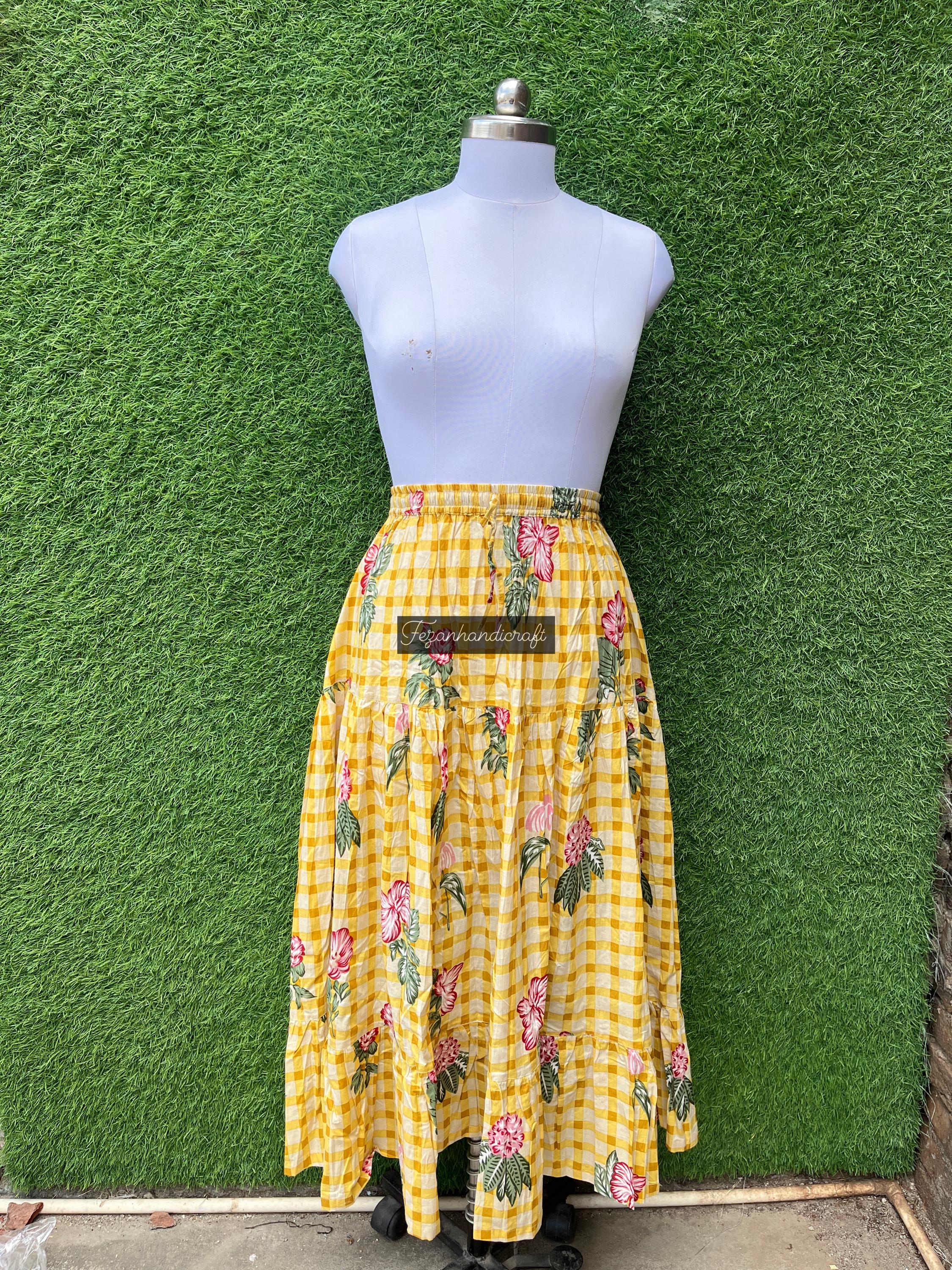 Falda Larga Con Estampado - PV24SN17817100