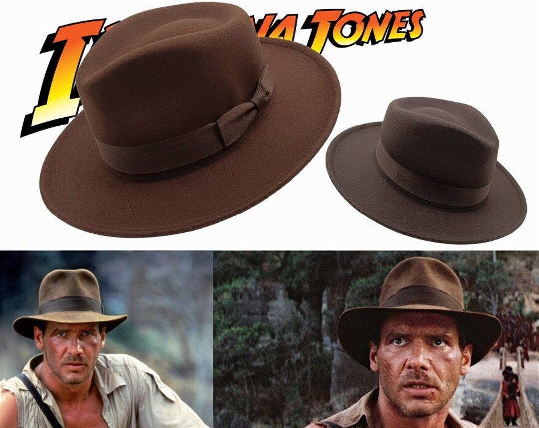 Original Indiana Jones Fedoras Hat Indiana Jones Felt Etsy