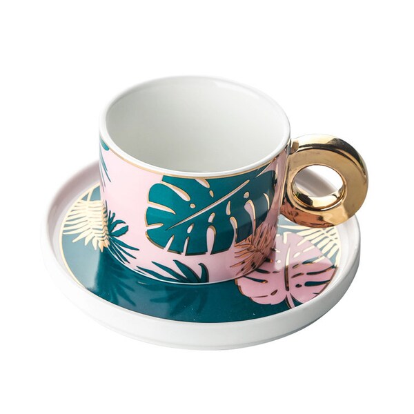 Black and Gold Tea Set Etsy