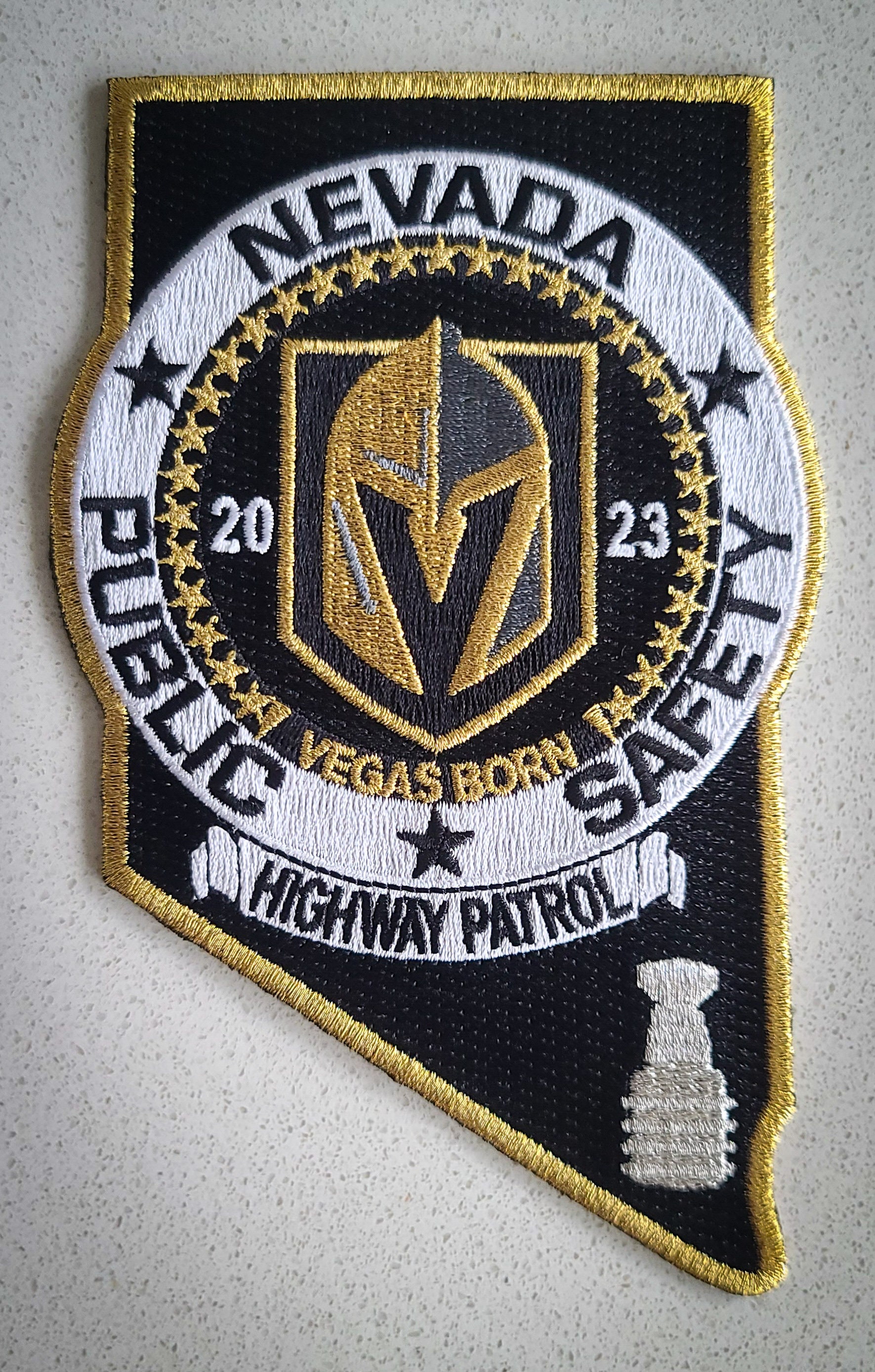 Vegas Golden Knights Logo With Gold Accent Lapel Pin  Vegas golden knights  logo, Golden knights logo, Vegas golden knights