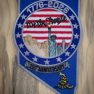 NHP USA 250-årsjubileumsmärke