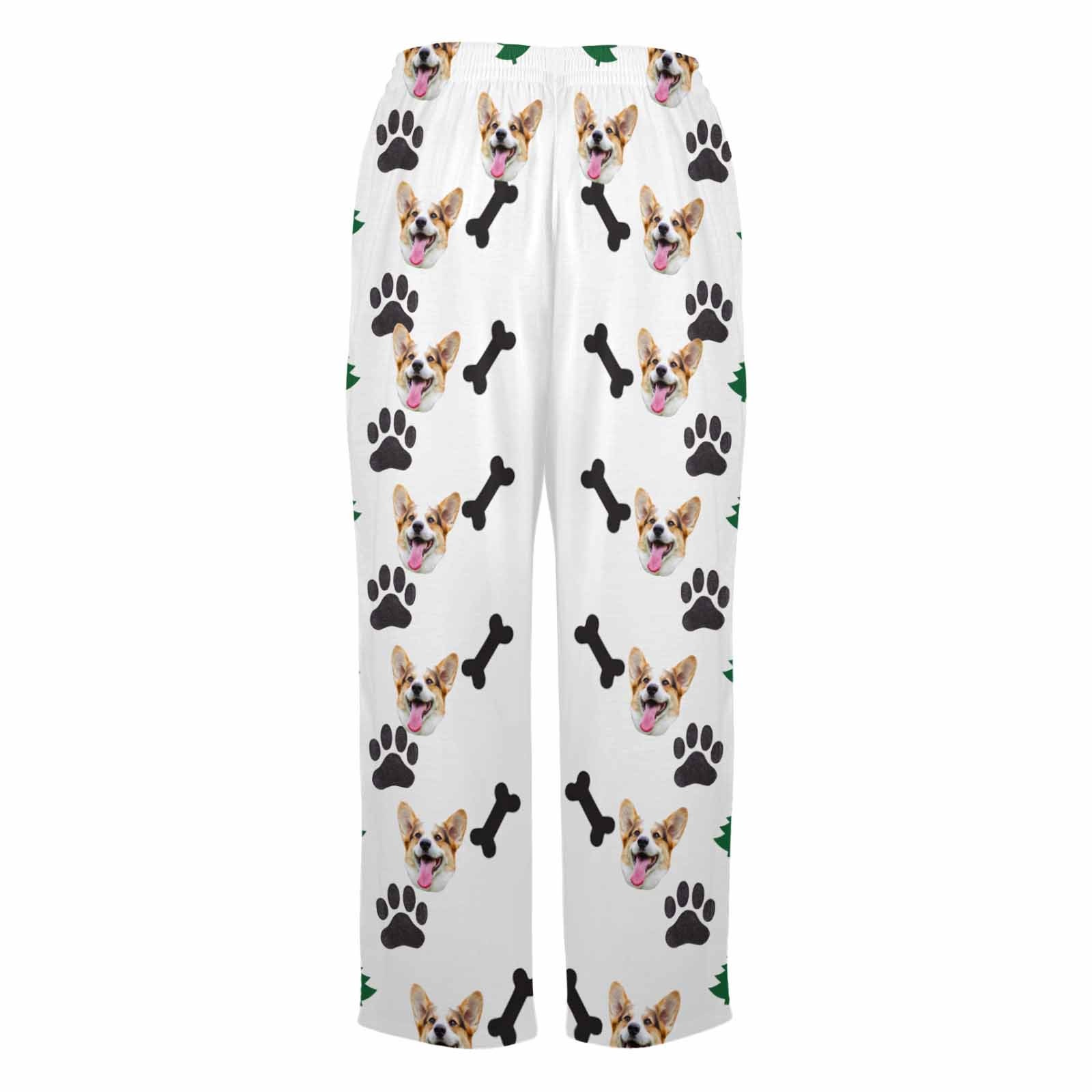 Custom Dog Pajama Pantspersonalized Pet Pajamas Pants With Etsy